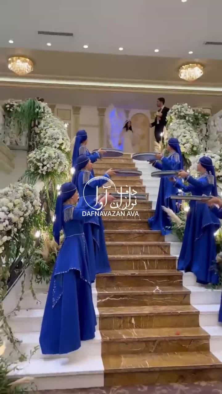 ویدیوی اجرای عقد و عروسی - شماره ۱۰ - گروه دفنوازان آوا