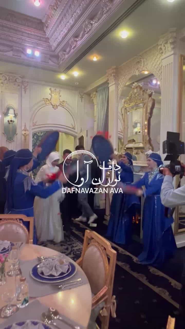 ویدیوی اجرای عقد و عروسی - شماره ۱۱۰ - گروه دفنوازان آوا