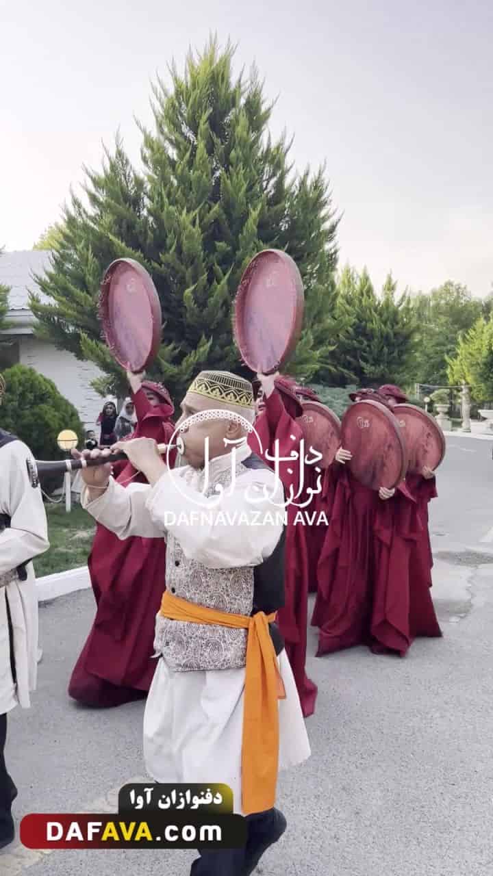 ویدیوی اجرای ساز و دهل - شماره ۱۳ - گروه دفنوازان آوا