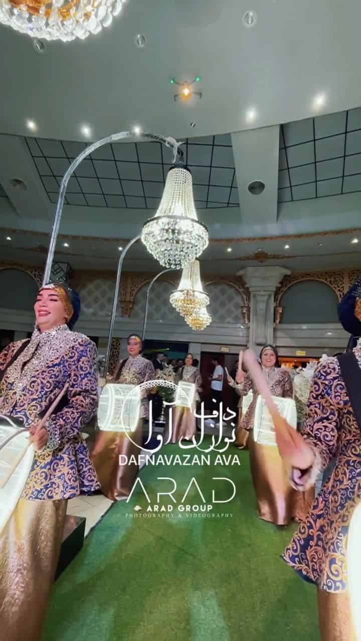 ویدیوی اجرای کردی - شماره ۲۴ - گروه دفنوازان آوا