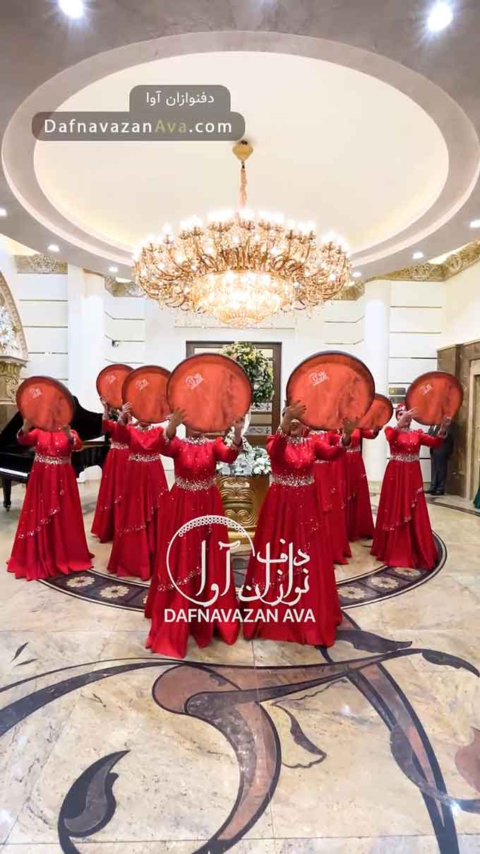 ویدیوی اجرای اجراء زنده - شماره ۲ - گروه دفنوازان آوا