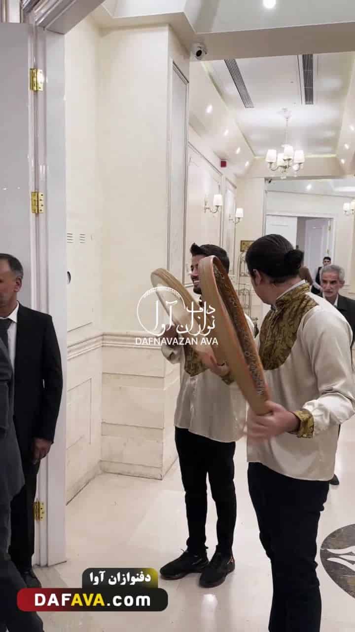 ویدیوی اجرای عروسی مذهبی - شماره ۱۱۸ - گروه دفنوازان آوا