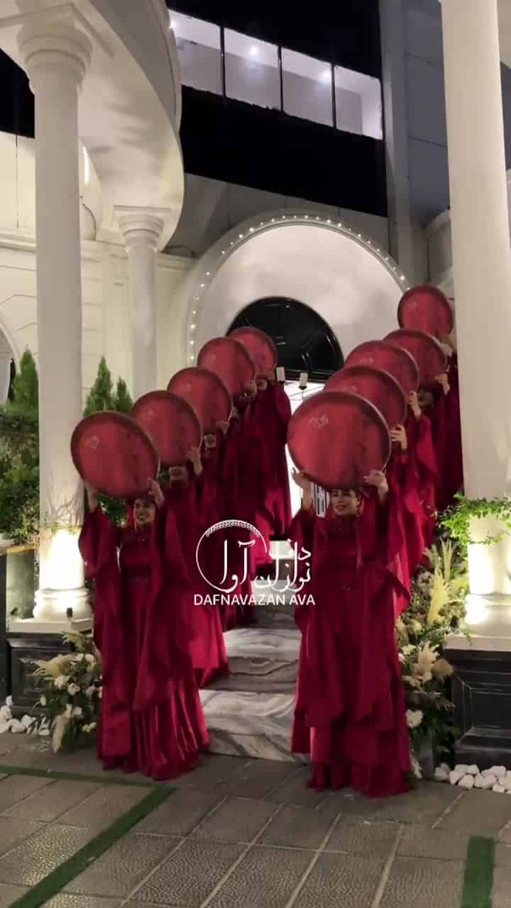 ویدیوی اجرای عروسی مذهبی - شماره ۲۴ - گروه دفنوازان آوا