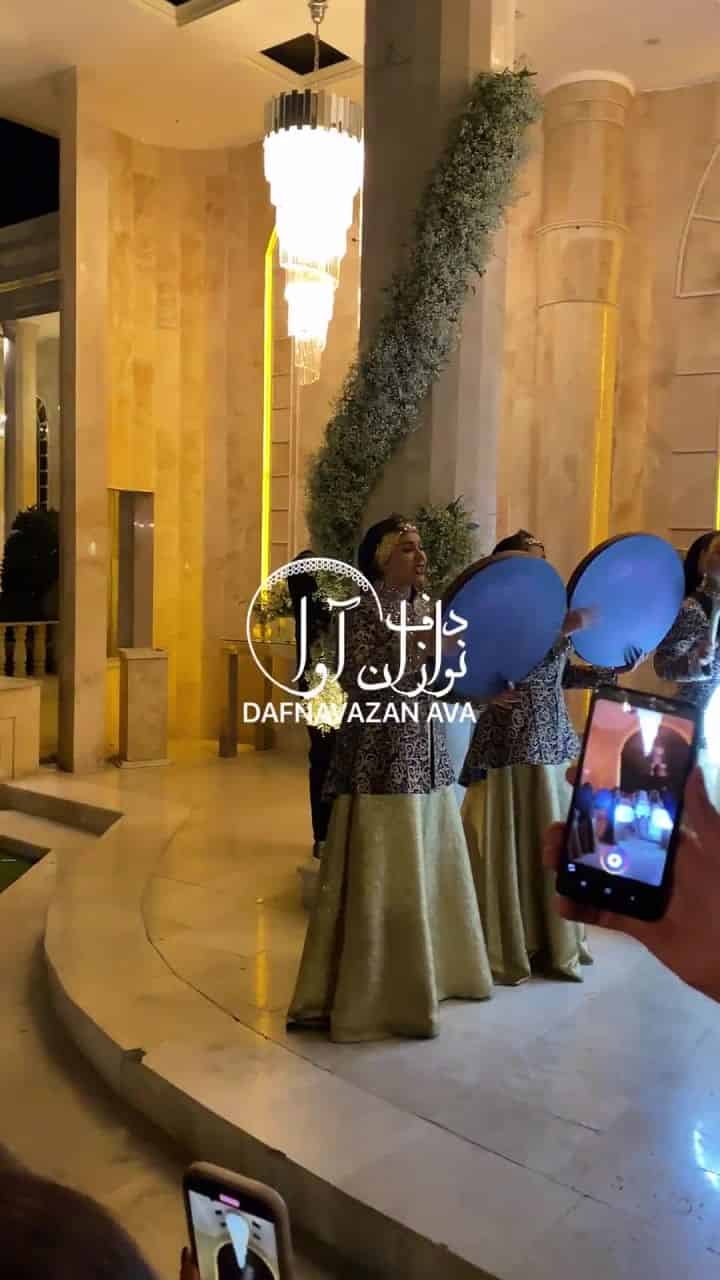 ویدیوی اجرای طبل نورانی - شماره ۳۹ - گروه دفنوازان آوا