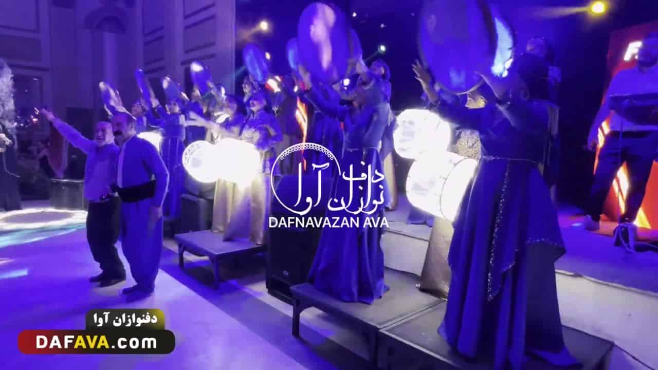 ویدیوی اجرای طبل نورانی - شماره ۴۶ - گروه دفنوازان آوا