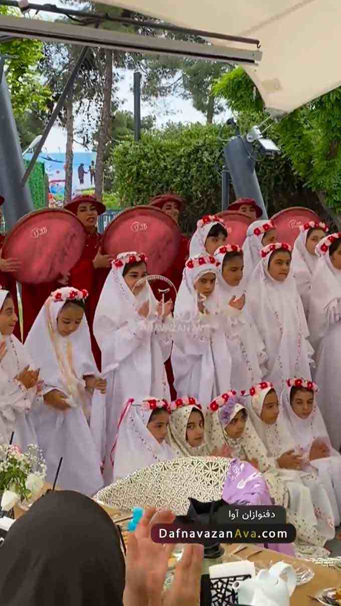 ویدیوی اجرای مدرسه - شماره ۱ - گروه دفنوازان آوا