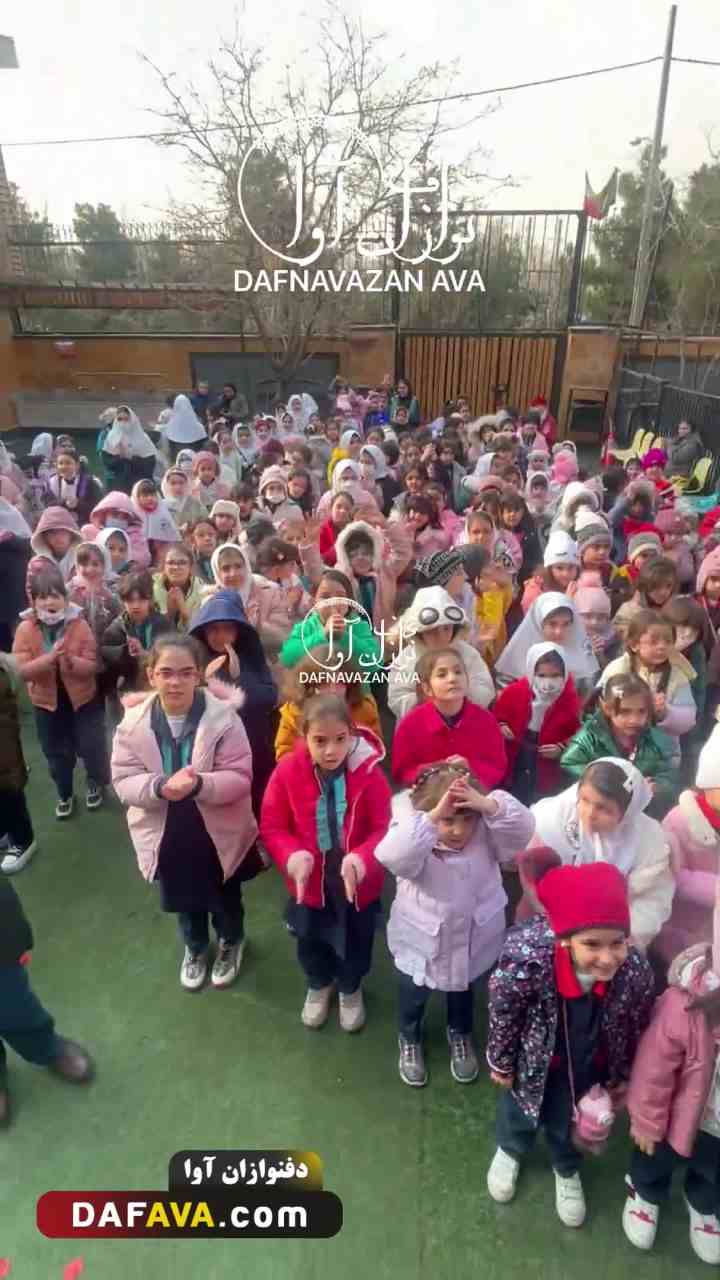 ویدیوی اجرای مدرسه - شماره ۲۳ - گروه دفنوازان آوا