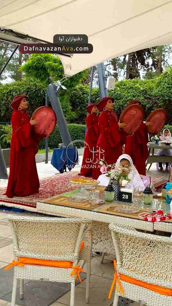 ویدیوی اجرای مدرسه - شماره ۳ - گروه دفنوازان آوا