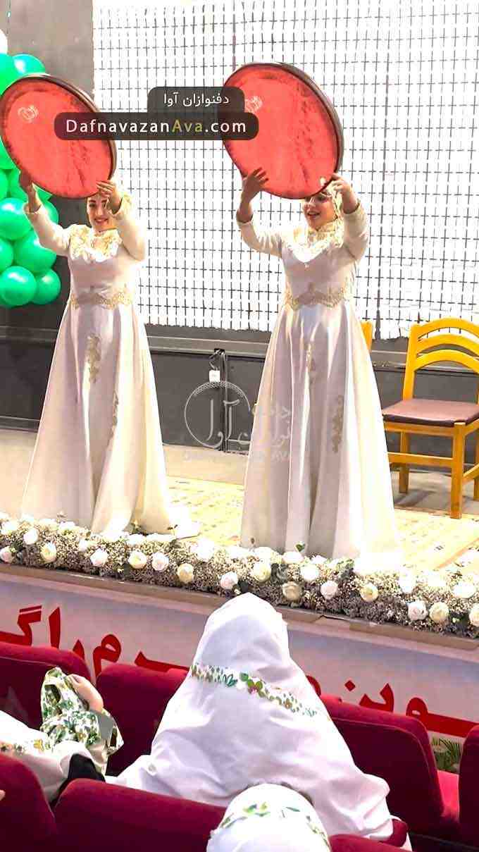 ویدیوی اجرای مدرسه - شماره ۴ - گروه دفنوازان آوا