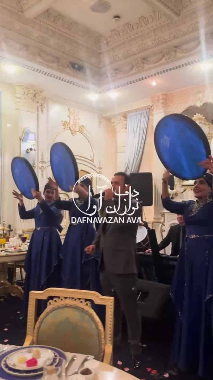 ویدیوی اجرای موزیک VIP - شماره ۴۶ - گروه دفنوازان آوا
